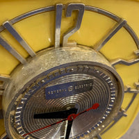 品番3855 アメリカ製　generalElectric 時計　壁掛け時計　clock クロック　ミッドセンチュリー　モダン　千葉店