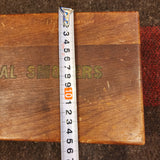 品番1882　IDEAL SMOKERS　Wood cigalet box　ウッド　シガー　ボックス　木箱　ヴィンテージ　千葉店