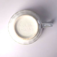 品番2915-2　カップ＆ソーサー　イギリス　J & G Meakin　リーフ柄　1客　コーヒー　紅茶　食器　ヴィンテージ　金沢店