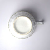 品番2915-3　カップ＆ソーサー　イギリス　J & G Meakin　リーフ柄　1客　コーヒー　紅茶　食器　ヴィンテージ　金沢店