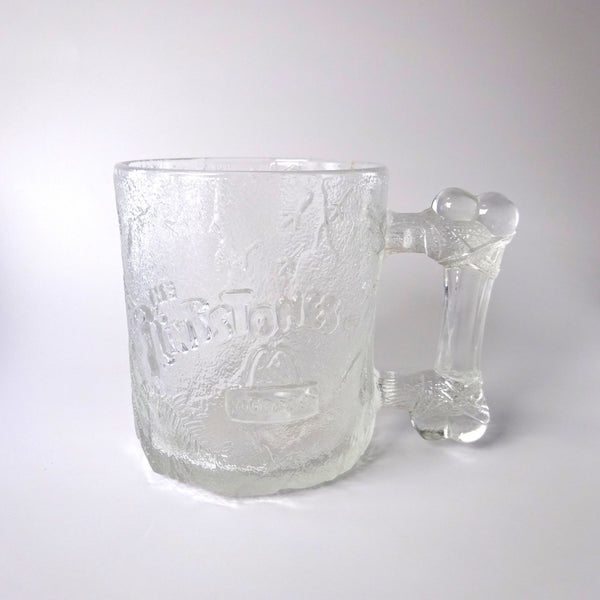 品番3110　ガラスマグ　フリントストーン　マクドナルド　コラボグラス　モダン石器時代　ガラス　マグカップ　ヴィンテージ