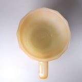 品番4032　マグカップ　フェデラル マグ　FEDERAL　ミルクガラス　ブラウン　コーヒーカップ　食器　ヴィンテージ　金沢店