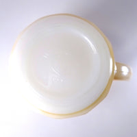 品番4032　マグカップ　フェデラル マグ　FEDERAL　ミルクガラス　ブラウン　コーヒーカップ　食器　ヴィンテージ　金沢店