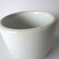 品番5053-1　ハンドルレスマグ　ネイビーウォッチマグ　ミリタリーマグ　ホワイト　コーヒーカップ　ティーカップ　食器　ディスプレイ　ヴィンテージ