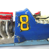 品番1796　ミニカー　トイカー　レーシングカー　ブリキカー　おもちゃ　レトロ　インテリア　ディスプレイ　ヴィンテージ