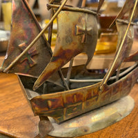 品番3947 真鍮 インテリア 船 ships 模型 飾り 千葉店