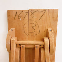 品番2199　アイロン台　アイロンテーブル　折りたたみ式　木製　ディスプレイ　アウトドア　ヴィンテージ　金沢店