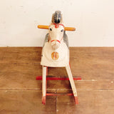 品番0997　ロッキングホース　Train-Rite Molded Products　白馬　乗馬　遊具　オブジェ　おもちゃ　ディスプレイ　アンティーク　ヴィンテージ　金沢店