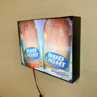 品番4216　サインライト　Bud Light　バドライト　ウォールサイン　壁掛け　看板　ディスプレイ　装飾　ヴィンテージ