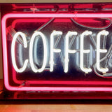 品番3936　ネオンサイン　COFFEE ＆ BAGELS　コーヒー＆ベーグル　サインライト　ウォールサイン　壁掛け　看板　ディスプレイ　ヴィンテージ