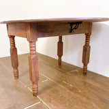 品番2137　バタフライテーブル　ドロップリーフテーブル　オーク　折り畳み式　フォールディングテーブル　アンティーク　家具　ヴィンテージ