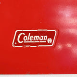 品番1789　Coleman　コールマン　クーラーボックス＆スタンド　セット　アイスボックス　レッド　ディスプレイ　ヴィンテージ　金沢店
