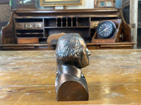 品番1387　デコール　ジョージ・ワシントン　コインバンク　胸像　貯金箱　置物　ディスプレイ　インテリア　ヴィンテージ　金沢店