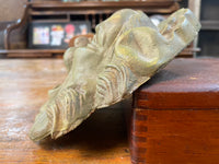 品番6344　ライオン　Lion　レリーフ　彫刻　装飾　ウォールデコ　インテリア　ディスプレイ　ヴィンテージ　金沢店
