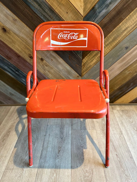 品番6381-1 Coca-Cola コカ・コーラ チェア カフェチェア 椅子 レトロ