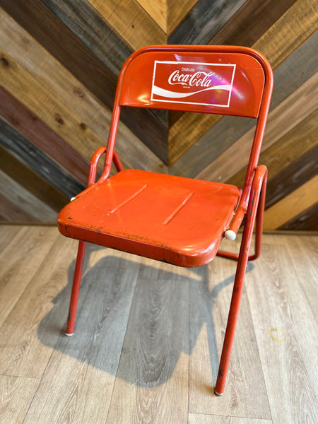 品番6381-2　Coca-Cola　コカ・コーラ　チェア　カフェチェア　　椅子　レトロ　ヴィンテージ　埼玉店
