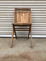 品番6207　フォールディングチェア　SIMMONS　ウッドチェア　折りたたみ椅子　アウトドア　木製　椅子　アンティーク　ヴィンテージ　金沢店