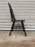 品番8959-1　ダイニングチェア　ウッドチェア　キッチンチェア　サイドチェア　リビングチェア　椅子　アンティーク　ヴィンテージ　金沢店