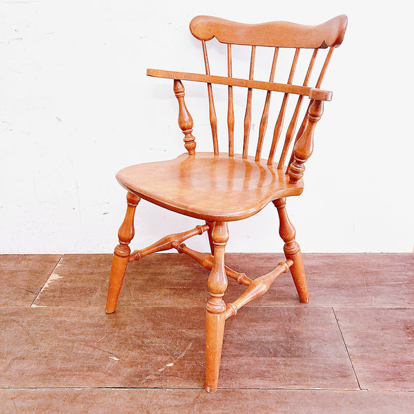 アンティーク/USA/アメリカ/木製/ウィンザーチェア/アームチェア/椅子