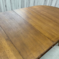 品番0472　エクステンションテーブル　Table　伸縮テーブル　ダイニングテーブル　猫脚　アンティーク　千葉店