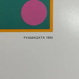 品番0592-1　ヒロ・ヤマガタ　1990　FREEDOM　 自由の女神　水玉　ニューヨーク　アート ポスター　ヴィンテージ　千葉店