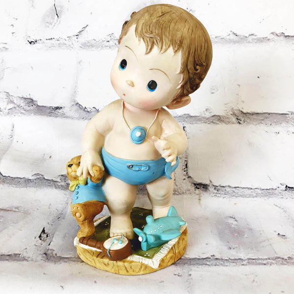 品番1461-1　赤ちゃん人形　アメリカンドール　ベイビー　男の子　トイ　インテリア　ディスプレイ　ヴィンテージ　金沢店