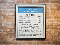 品番2905　ホテルの価格表示板　BOARDWALK　Wall　Art　012
