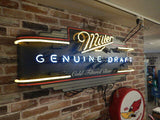 品番0972　ネオンサイン　『Miller GENUINE DRAFT』　Neon sign　ネオン管　アメリカン雑貨　011