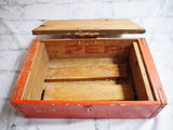 品番1490　木箱　工具箱　ウッドボックス　ウッドケース　ツールボックス　ヴィンテージ　金沢店