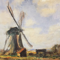 品番2624　アート　Claude Monet　クロード・モネ　Fields of Tulip With The Rijnsburg Windmill　インテリア　金沢店