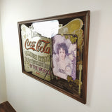 品番1184　パブミラー　Coca-Cola　コカ・コーラ　少女　ヴィンテージ　金沢店
