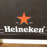 品番0018　サインボード　Heineken　FC CINCINNATI　ハイネケン　FCシンシナティ　スタンド看板　ディスプレイ　ヴィンテージ　金沢店