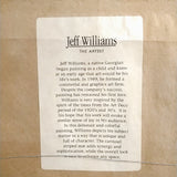 品番1522　アート　Powder Puff　パウダーパフ　Jeff Williams　ジェフ・ウィリアムズ　額装　ヴィンテージ　金沢店