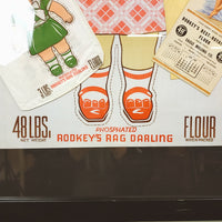 品番2211　アート　RODKEY'S RAG DARLING　FLOUR SACK　小麦粉袋　人形　インテリア　金沢店