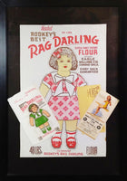 品番2211　アート　RODKEY'S RAG DARLING　FLOUR SACK　小麦粉袋　人形　インテリア　金沢店