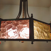 品番1269　ペンダントライト　カラフル　ステンドグラス　天井照明　吊り下げ照明　アンティーク　ヴィンテージ
