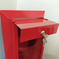 品番0910　消火器ボックス　Fire Extinguisher Cabinet　鍵付き　消火器収納箱　消火器格納箱　ヴィンテージ　金沢店