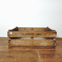 品番0063　チューリップボックス　ウッドクレート　木箱　Fa. KREUK & Zn. - ANDIJK　オランダ　ヴィンテージ　金沢店