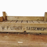 品番0018　チューリップボックス　ウッドクレート　木箱　W.F. LEENEN　オランダ　球根　ヴィンテージ　金沢店