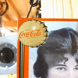 品番0352　カレンダー　Coca-Cola　コカ・コーラ　メタルプレート　レトロ　ヴィンテージ　金沢店