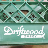 品番3232-2　ミルククレート　グリーン　Driftwood Dairy　ドリフトウッド・デイリー　プラスチックコンテナ　金沢店