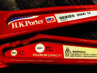 品番3410　ニッパー　工具　HKPoter　USA　レッド　ヴィンテージ