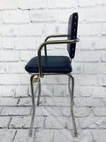 品番1669　ハイチェア　インダストリアル　ブラック　椅子　インテリア　アンティーク　金沢店