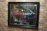 品番0124　パブミラー　Coors LIGHT Beer　クアーズライト　壁掛　アート　ディスプレイ　アメリカン雑貨　金沢店