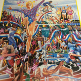 品番0592-3　ヒロ・ヤマガタ　1988 US SUMMER OLYMPIC TEAM　アート ポスター　ヴィンテージ　千葉店