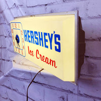 品番4950　HERSHEY'S　クロックライト　50's　壁掛け　時計　ネオンサイン　ヴィンテージ　金沢店