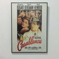 品番2666 映画 ポスター カサブランカ Casablanca フレーム付 ウォール