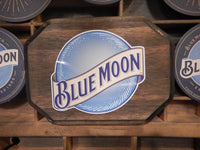 品番5193　ブルームーンデコ　BLUE MOON　サインボード　看板　ウォールデコ　ヴィンテージ　千葉店