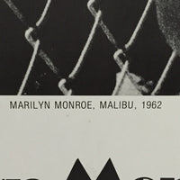 品番6358　ポスター 『MALIBU1962／マリリン・モンロー』 ジョージ・バリス　モノクロ　額装　ヴィンテージ　011
