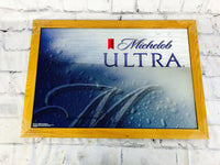 品番0606　パブミラー　Michelob ULTRA　ミケロブ ウルトラ　壁掛　アート　ディスプレイ　アメリカン雑貨